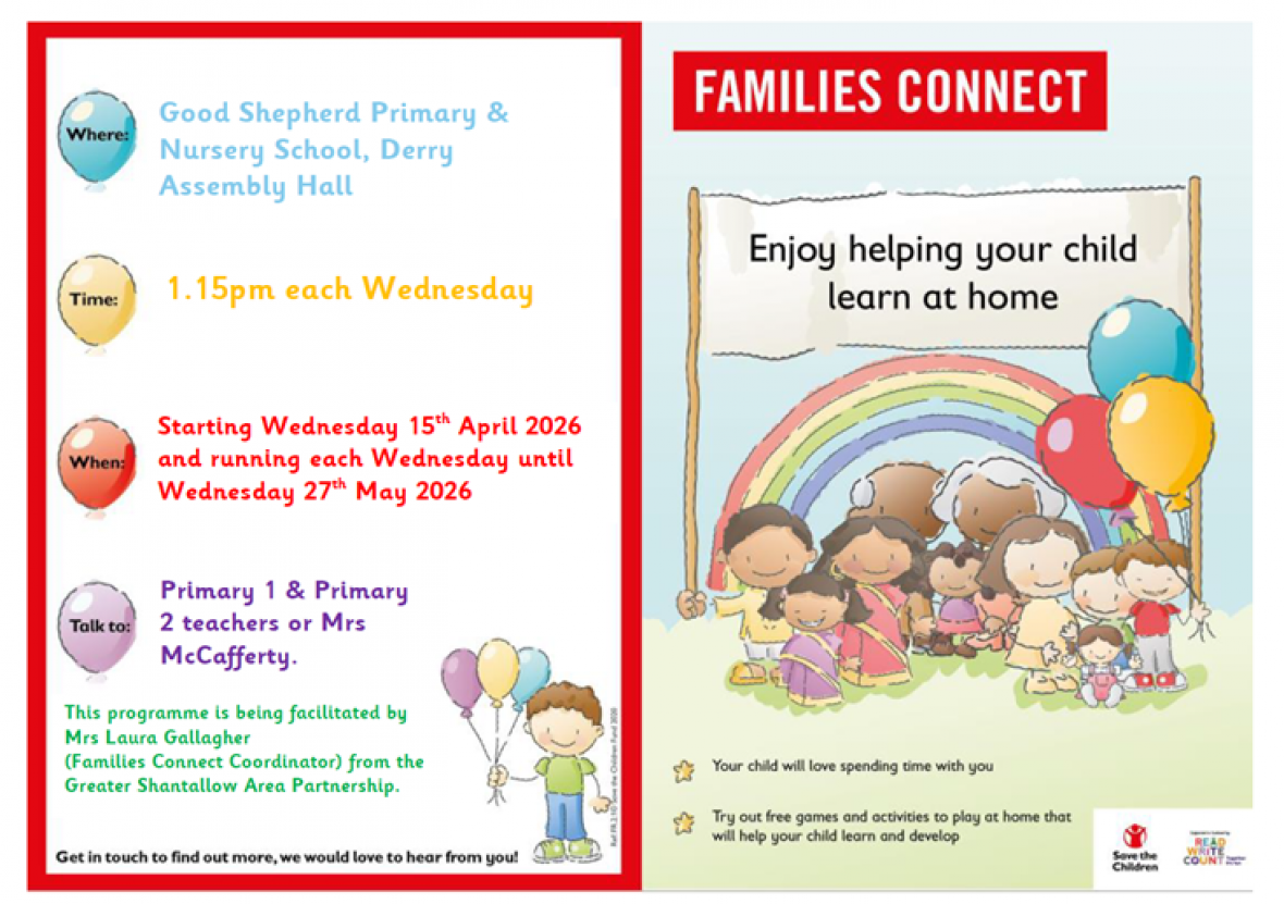 Families Connect, Register Here: https://forms.office.com/e/Cjm5mMPjAv 