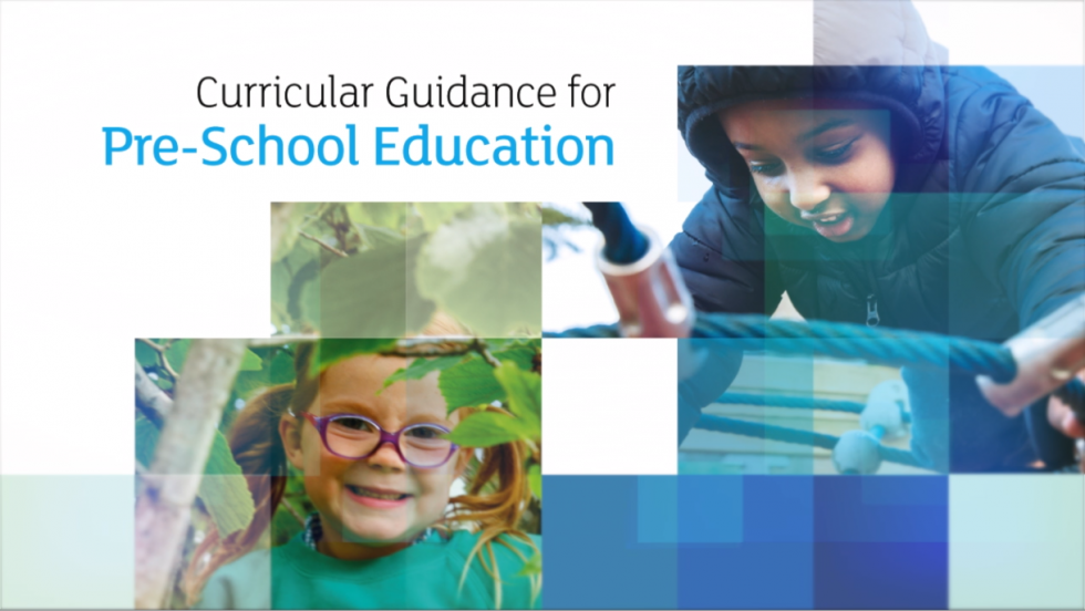 Information link to the NI Curricular Guidance for PreSchool Education